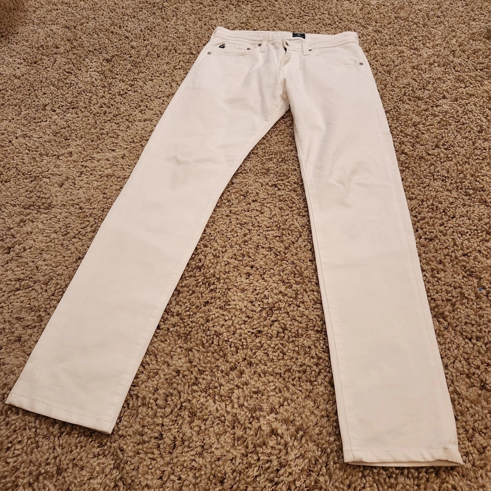 AG Adriano Goldschmied Women's Cream Jeans